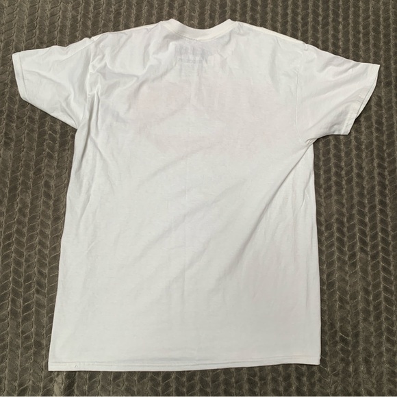 Death Row Records T Shirt Mens Large White Red Short Sleeve 100% Cotton - Picture 2 of 5